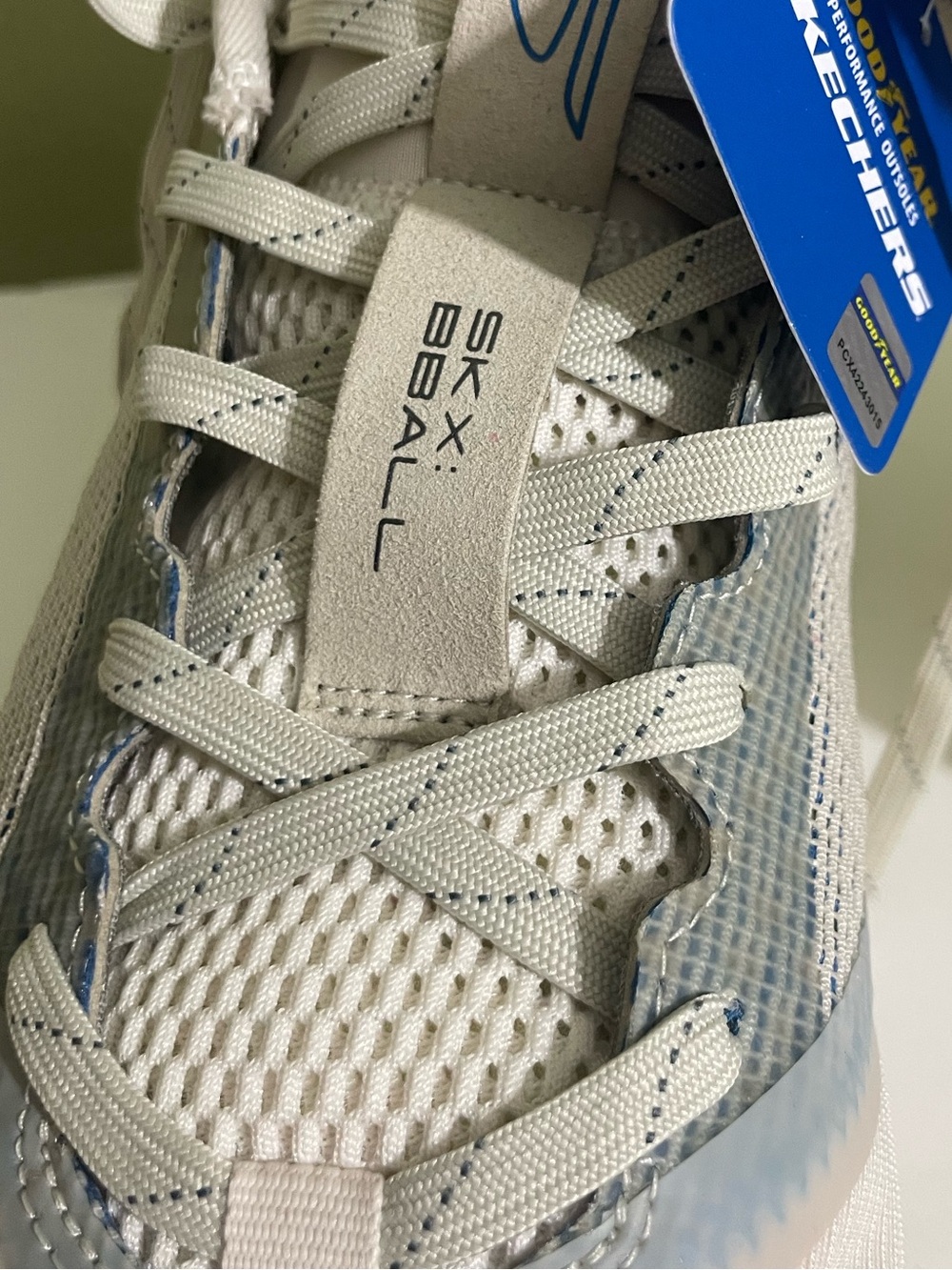 Skechers SKX Float Men's Athletic Shoes Size 14 White Blue Goodyear Rubber Sole - Picture 9 of 12